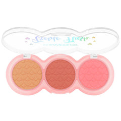 PALETA DE RUBORES TREBLE FLUSH BLUSH TRIO - KLEANCOLOR