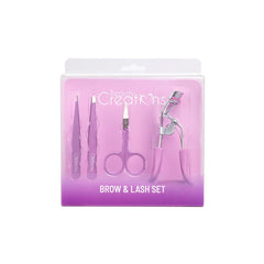 ELB4-Purple SET DE 3 PIEZAS PARA CEJAS Y PESTAÑAS | Beauty Creations