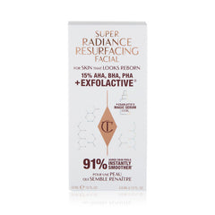 SUPER RADIANCE RESURFACING FACIAL 50ML ACID EXFOLIATOR - CHARLOTTE TILBURY