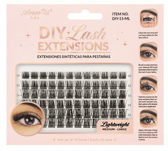 EXTENSIÓN DE PESTAÑAS DIY – 11 ML  - AMOR US