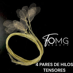 HILOS TENSORES 4 PARES - FOMG BEAUTY