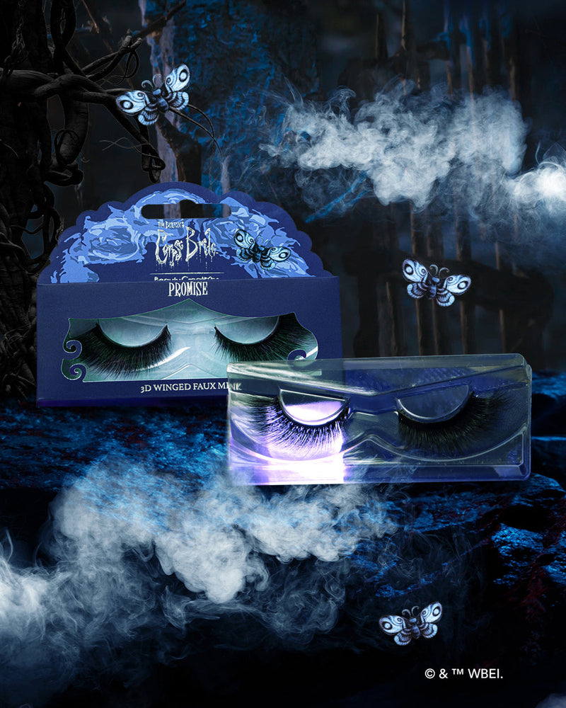 Tim Burton's Corpse Bride x Beauty Creations "Promise" 3D Winged Faux Mink (Pestañas) | Beauty Creations