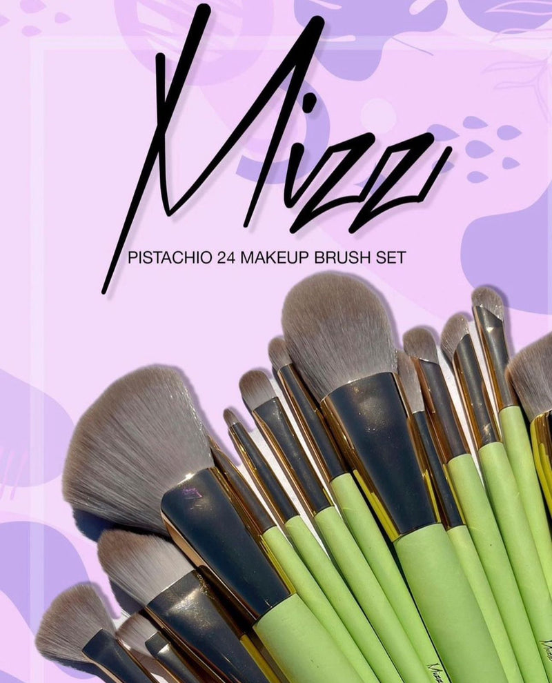 MINT Set Brochas Mizz Brushes 24 Piezas | Mizz Brushes